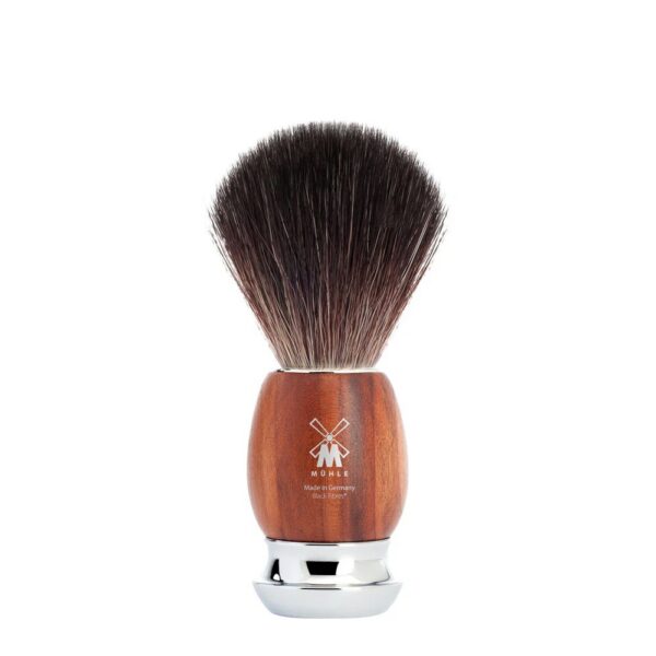 Mühle Vivo Black Fibre Synthetic Plumwood Shave Brush