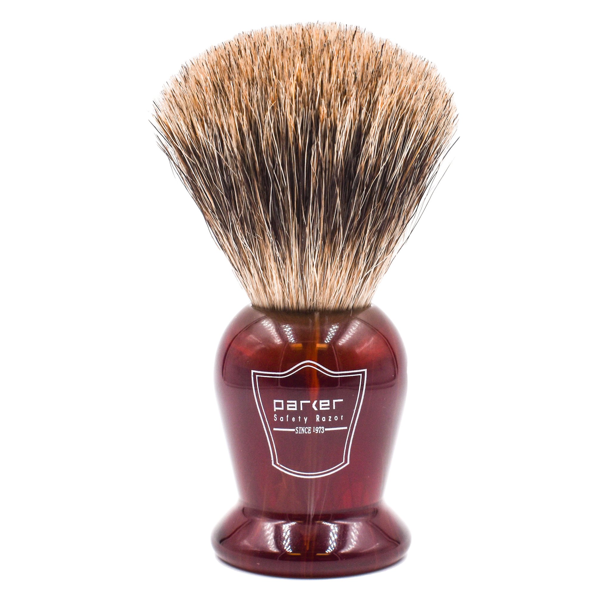 Full Size 100% Pure Badger Travel Shaving Brush – Parker Safety Razor