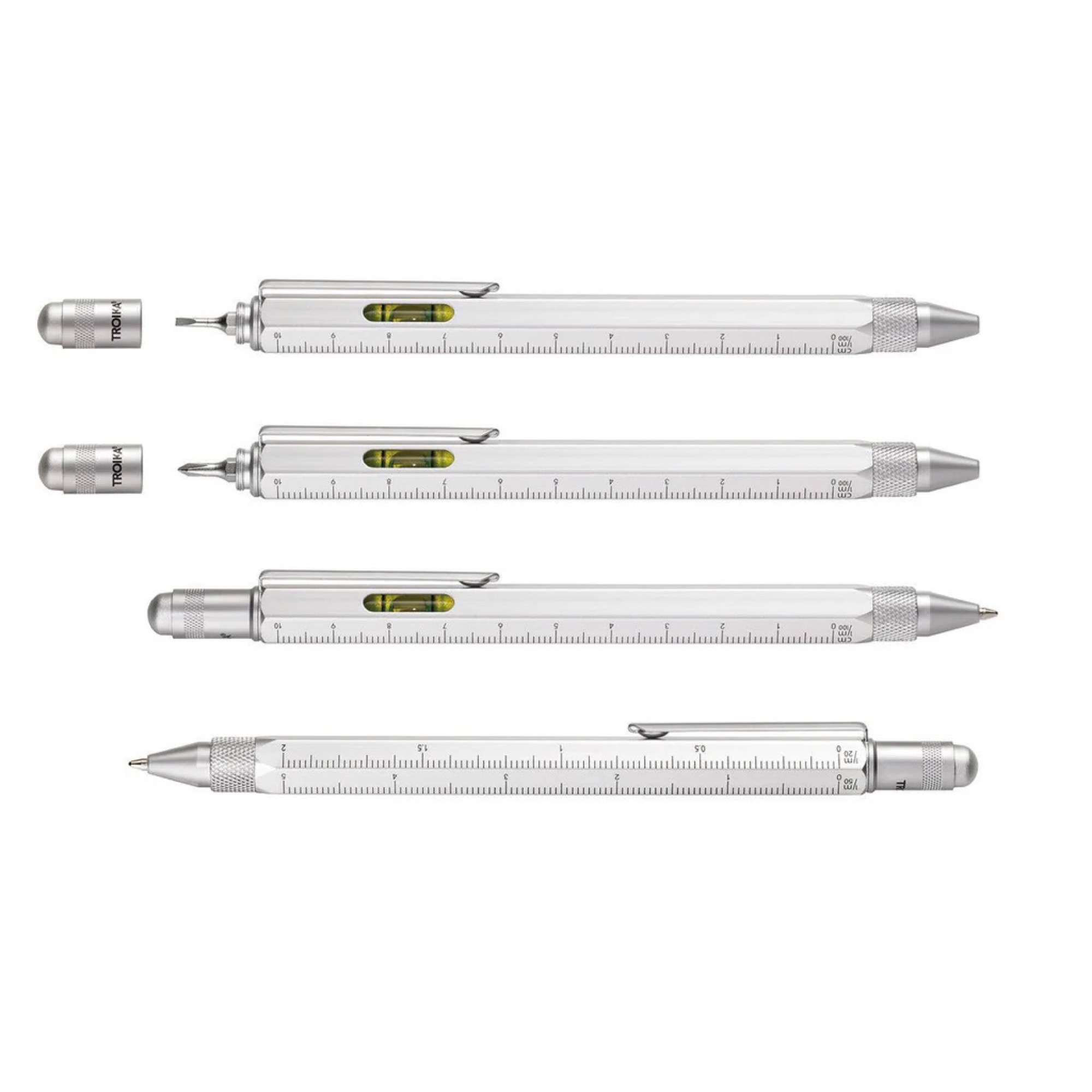 Troika Silver Classic Construction Pen - Image 2