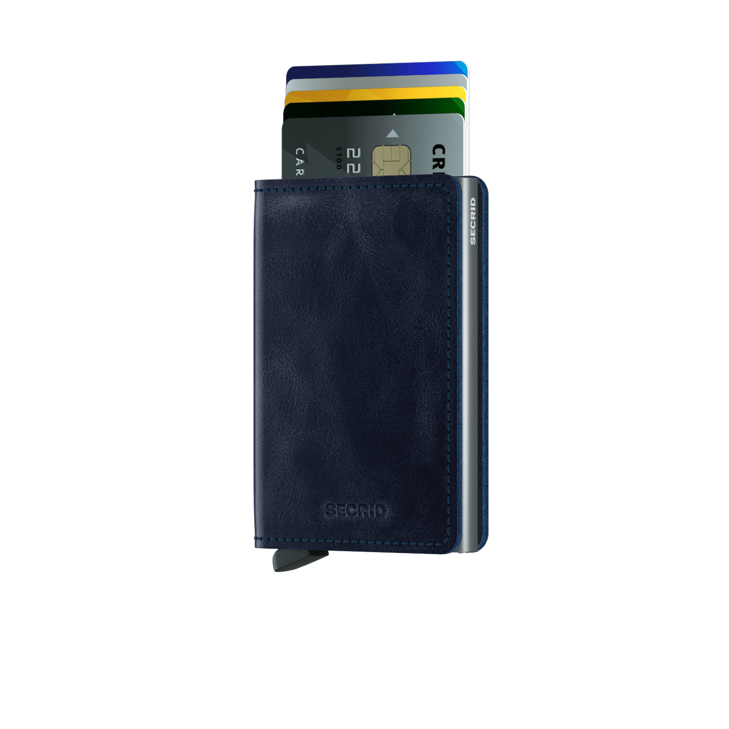 Secrid Slimwallet Vintage Blue Front Cards