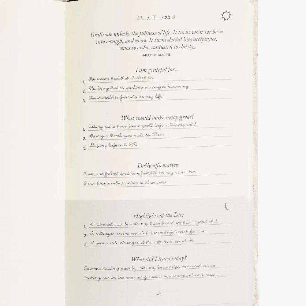 Five Minute Journal - Blue FMJ-ROYAL - Image 4