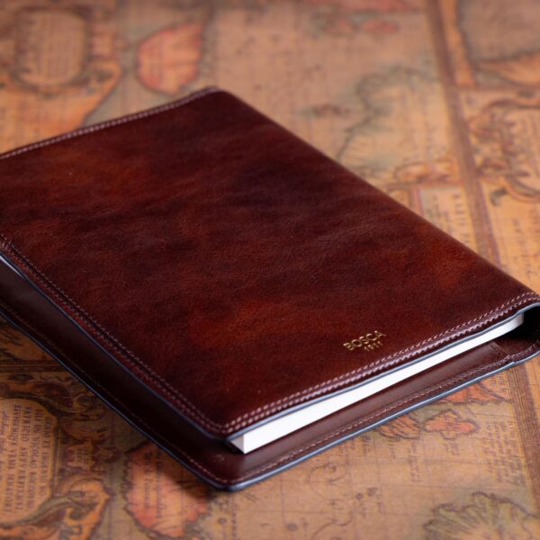 Bosca Brown Leather Journal