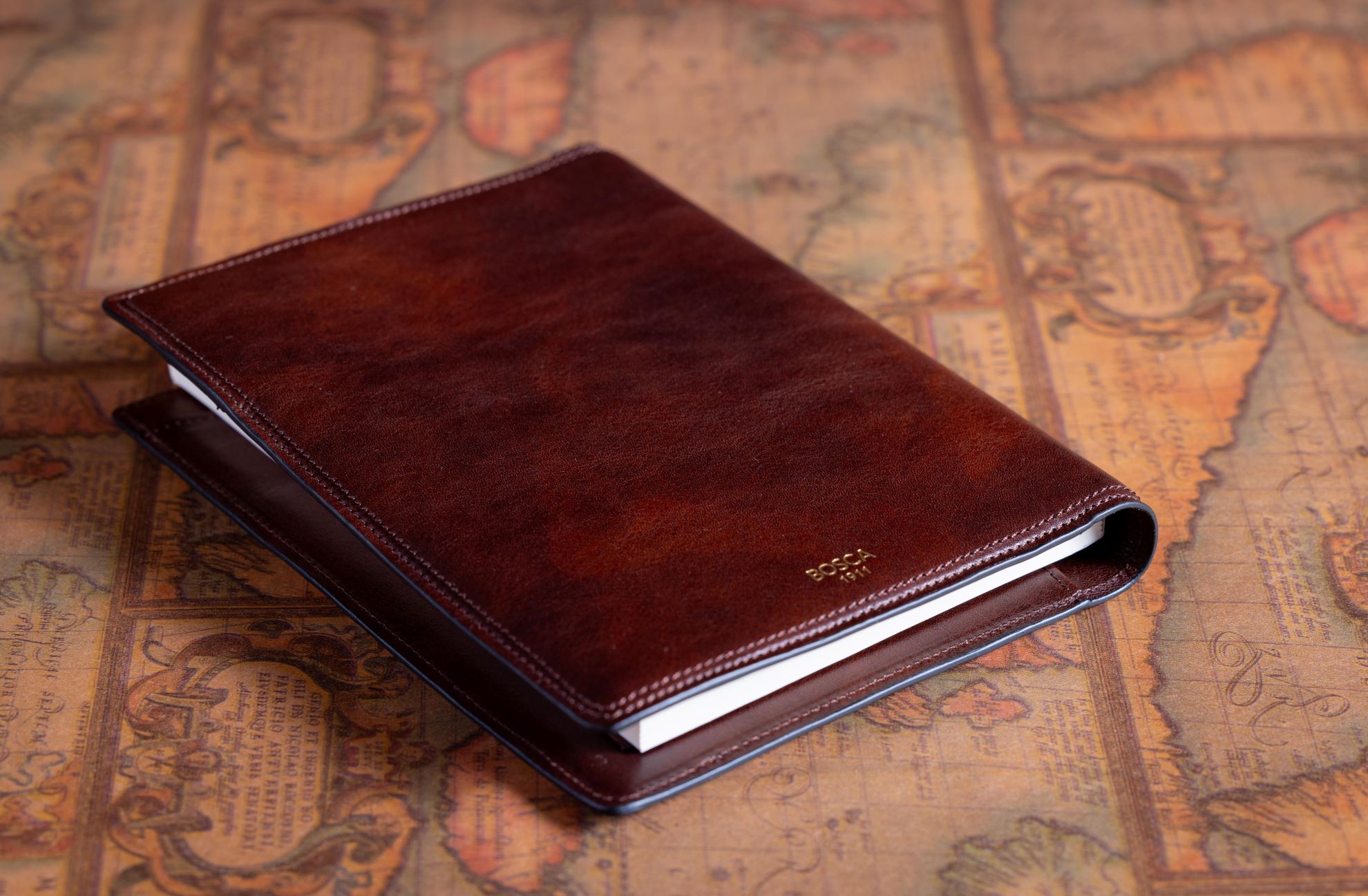 Bosca Brown Leather Journal