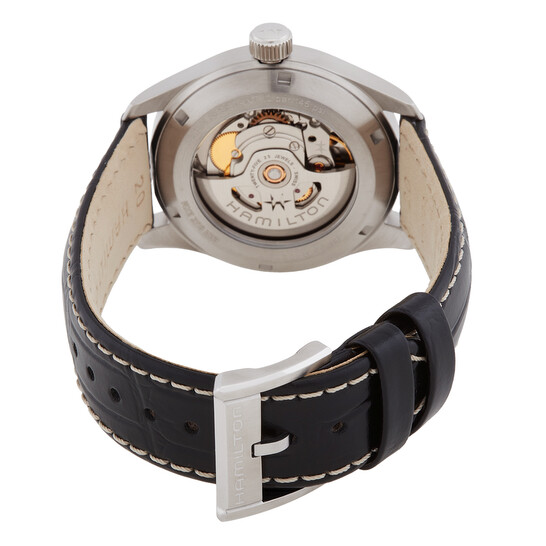 Back view of Hamilton Khaki Field Murph Automatic Black Dial Mens Watch h70405730