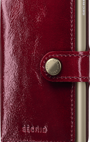 Secrid Mini Naplak Red Front