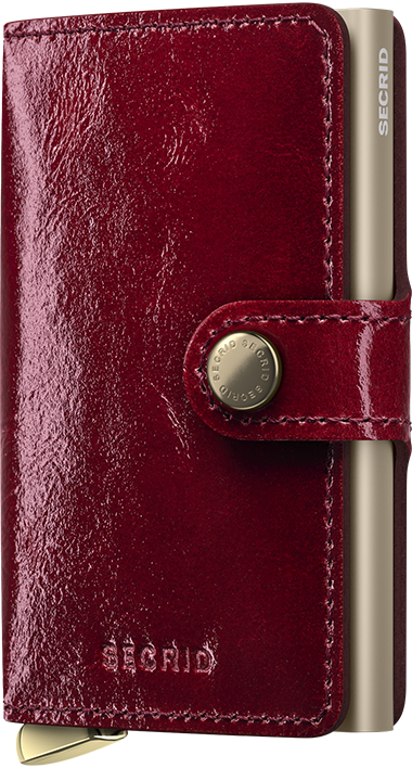Secrid Mini Naplak Red Front