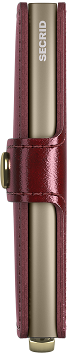 Secrid Mini Naplak Red Side
